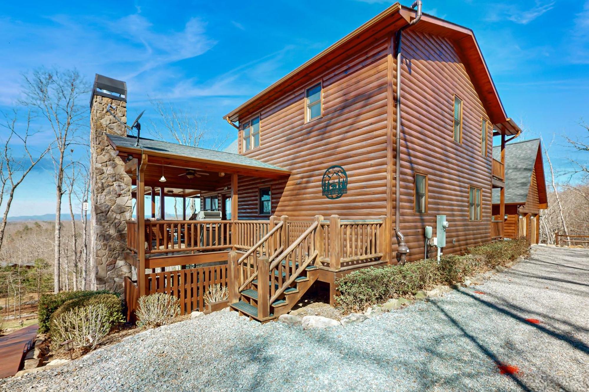 Bougie Bear Cabin Morganton Exterior photo